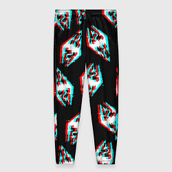Брюки женские Skyrim glitch logo patten, цвет: 3D-принт