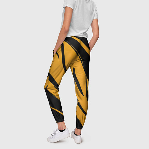 Женские брюки Тигровый раскрас / 3D-принт – фото 4