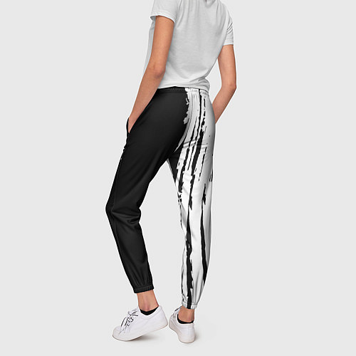 Женские брюки Семь смертных грехов краски / 3D-принт – фото 4