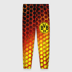 Брюки женские Borussia металлические соты, цвет: 3D-принт