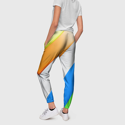 Женские брюки Striped / 3D-принт – фото 4