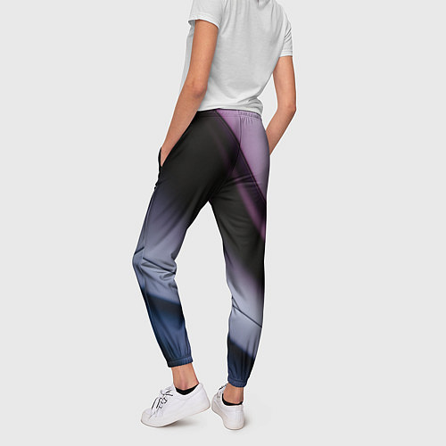 Женские брюки Multicoloured / 3D-принт – фото 4
