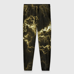 Брюки женские Lightning yellow, цвет: 3D-принт