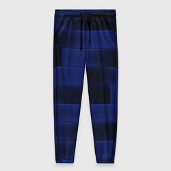 Женские брюки Color blue square