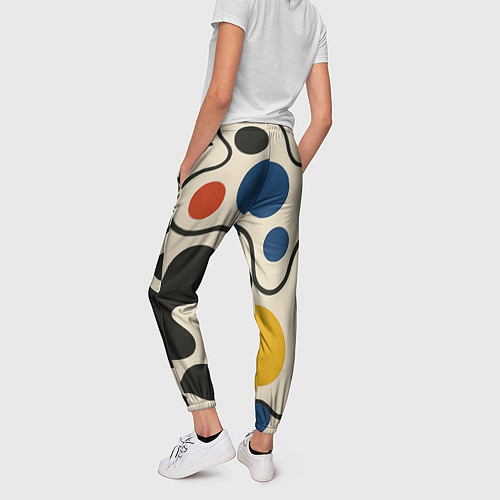 Женские брюки Пятна / 3D-принт – фото 4