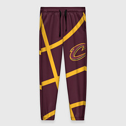 Брюки женские Кливленд Кавальерс НБА, цвет: 3D-принт