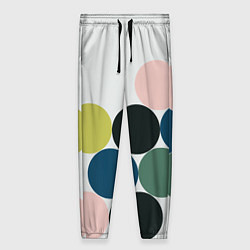 Брюки женские Кластер чил - абстракция, цвет: 3D-принт