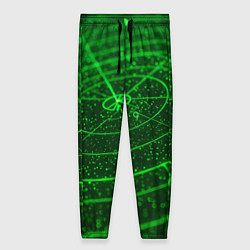 Женские брюки Неоновый зеленый радар