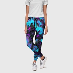 Брюки женские Пламя, цвет: 3D-принт — фото 2