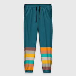 Женские брюки Индиго и шумовой градиент заката с текстурой