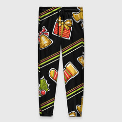 Женские брюки Рождественский дух