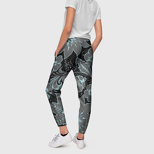 Женские брюки Узор / 3D-принт – фото 4