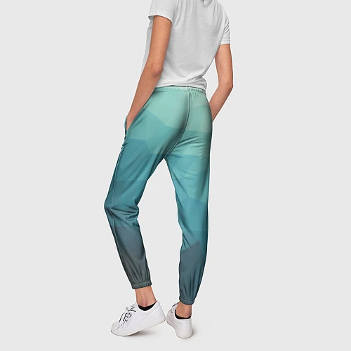 Женские брюки Геометрия / 3D-принт – фото 4