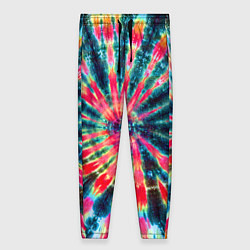 Брюки женские Tie dye, цвет: 3D-принт