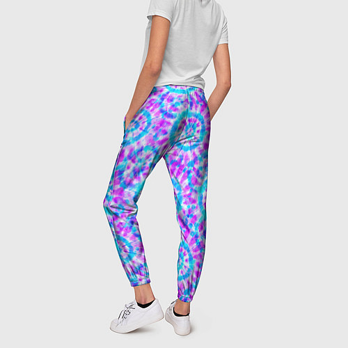 Женские брюки Tie dye / 3D-принт – фото 4
