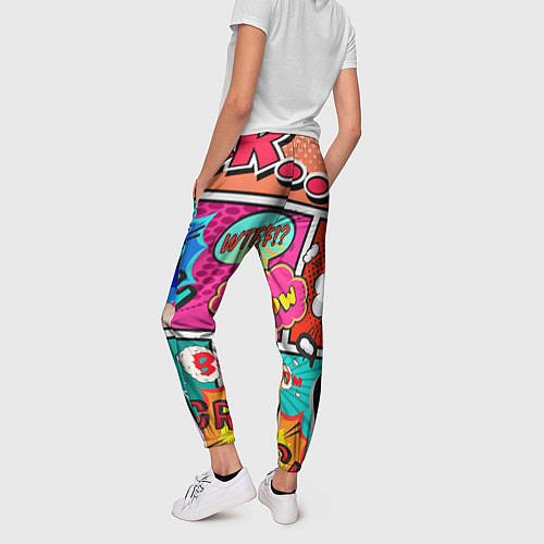 Женские брюки POP ART / 3D-принт – фото 4