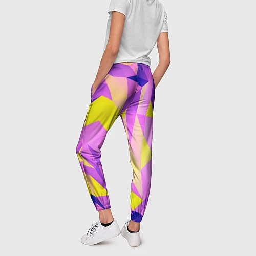 Женские брюки Texture / 3D-принт – фото 4