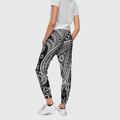 Женские брюки Paisley / 3D-принт – фото 4