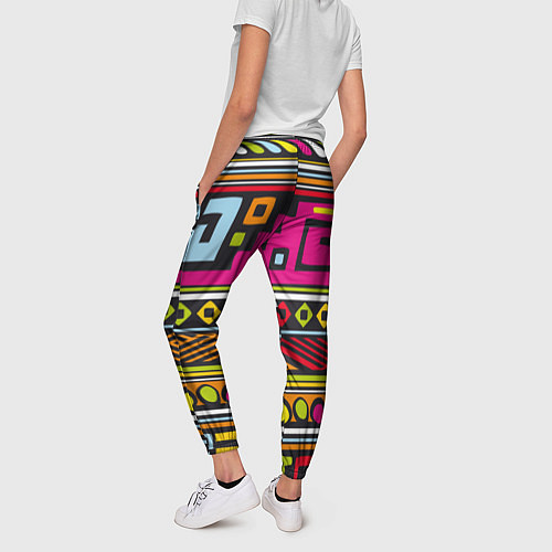Женские брюки Африка / 3D-принт – фото 4