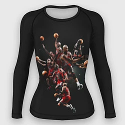 Рашгард женский Michael Jordan Style, цвет: 3D-принт