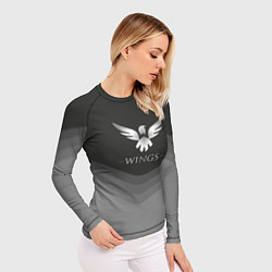 Рашгард женский Wings Uniform, цвет: 3D-принт — фото 2