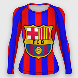 Рашгард женский Barca FCB Club, цвет: 3D-принт