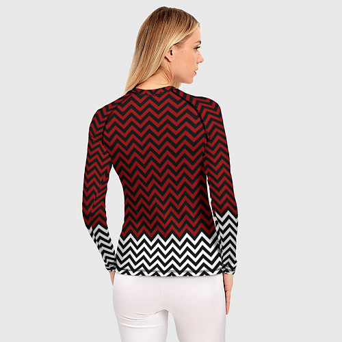 Женский рашгард Твин Пикс: Минимализм / 3D-принт – фото 4