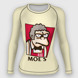 Рашгард женский Moe's KFC, цвет: 3D-принт