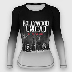 Рашгард женский Hollywood Undead: Day of the dead, цвет: 3D-принт