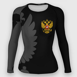 Женский рашгард Russia - Black collection