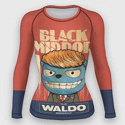Рашгард женский Black Mirror: The Waldo, цвет: 3D-принт