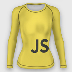 Рашгард женский JavaScript, цвет: 3D-принт