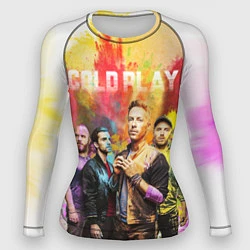 Рашгард женский Coldplay, цвет: 3D-принт