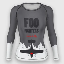 Женский рашгард Foo Fighters: Learn to fly