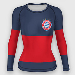 Женский рашгард Bayern Munchen - Red-Blue FCB 2022 NEW