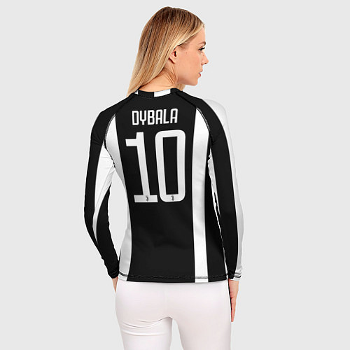 Женский рашгард Juventus FC: Dybala Home 17/18 / 3D-принт – фото 4