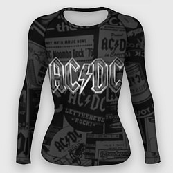 Женский рашгард AC/DC: Journalese