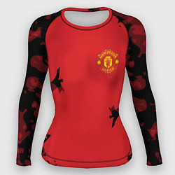 Женский рашгард FC Manchester United: Red Original