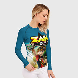 Рашгард женский Zak Storm, цвет: 3D-принт — фото 2