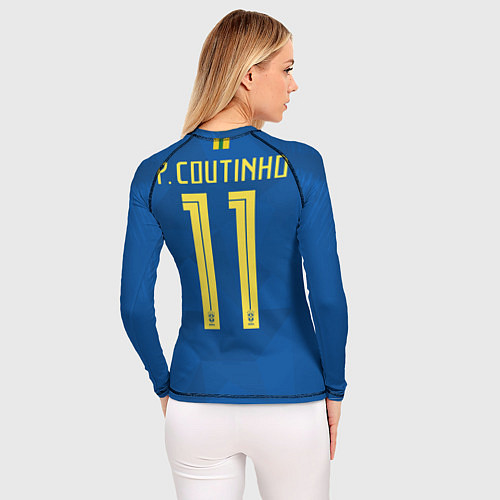 Женский рашгард Coutinho Away WC 2018 / 3D-принт – фото 4