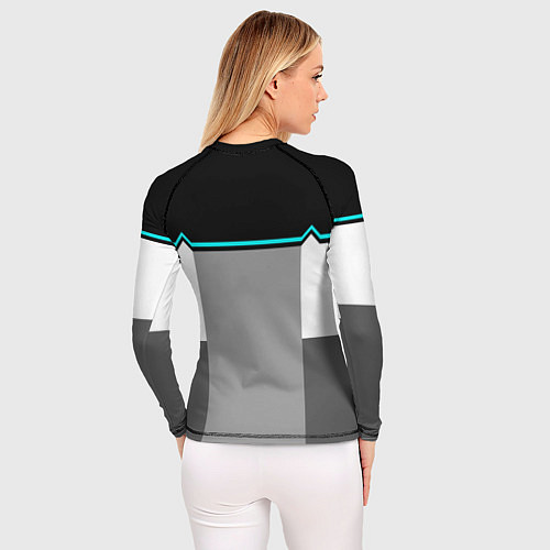 Женский рашгард RK800 Black: Become Human / 3D-принт – фото 4