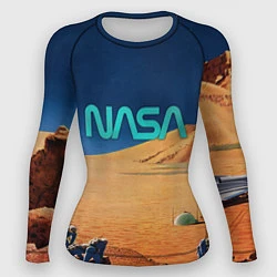 Рашгард женский NASA on Mars, цвет: 3D-принт