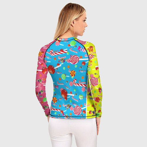 Женский рашгард GONE Fludd / 3D-принт – фото 4