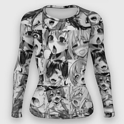 Рашгард женский Ahegao Babes, цвет: 3D-принт