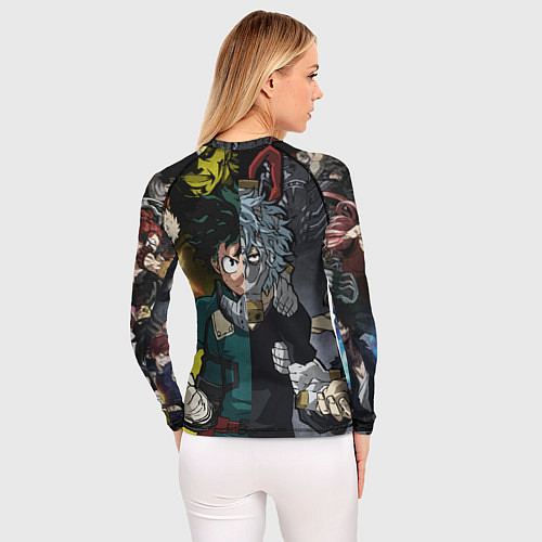 Женский рашгард Шигараки и Мидория / 3D-принт – фото 4
