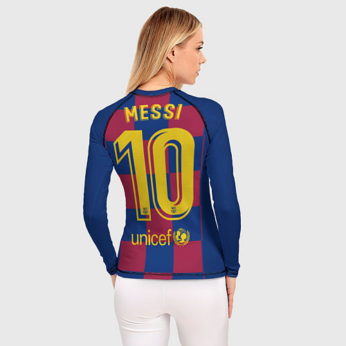 Женский рашгард Messi home 19-20 season / 3D-принт – фото 4