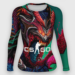 Рашгард женский CS GO hyper beast skin, цвет: 3D-принт