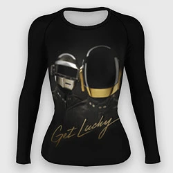 Рашгард женский Daft Punk: Get Lucky, цвет: 3D-принт