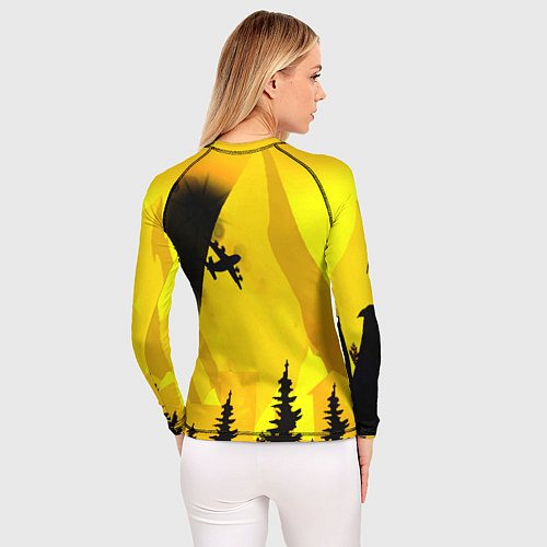 Женский рашгард PUBG: AirDrop / 3D-принт – фото 4