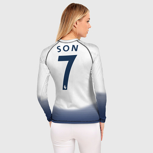 Женский рашгард FC Tottenham: Son Home 18-19 / 3D-принт – фото 4